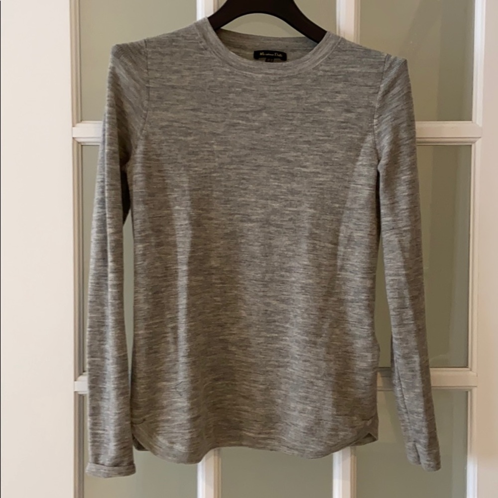 Massimo Dutti Wool Crew Neck Sweater
